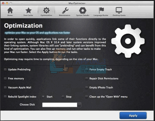 image optimization for mac